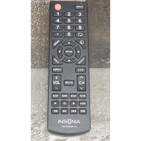 Original New INSIGNIA TV Remote Control NS-RC4NA-14 For All Insignia LCD LED TV - Picture 1 of 5